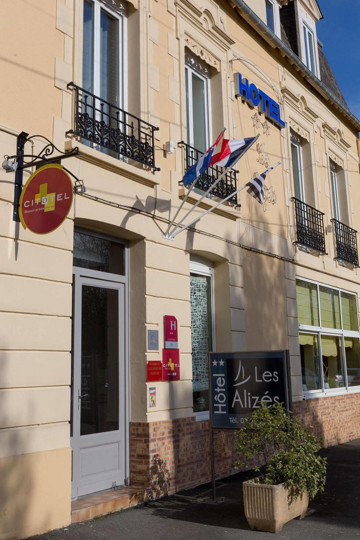 Cit'Hotel Les Alizes Dinard Kültér fotó